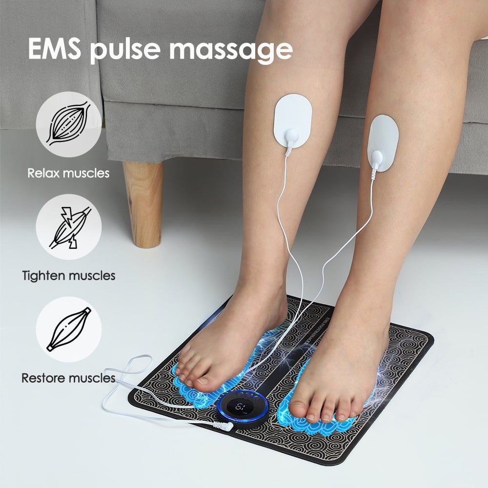 CHARAN EMS Foot Therapy Mat — Cordless Foot Massager