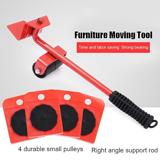 BALWAAN Furniture Shifting Kit — Heavy Lifting Tool & Floor-Safe Sliders