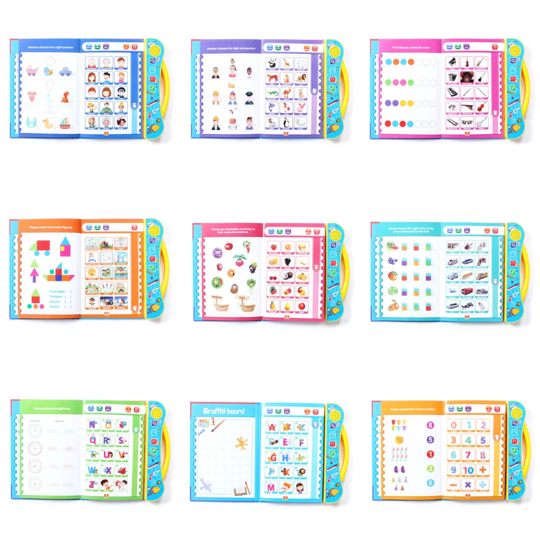 BOLO Talking Learning Book — Screen-Free Interactive Sound Book for Toddlers