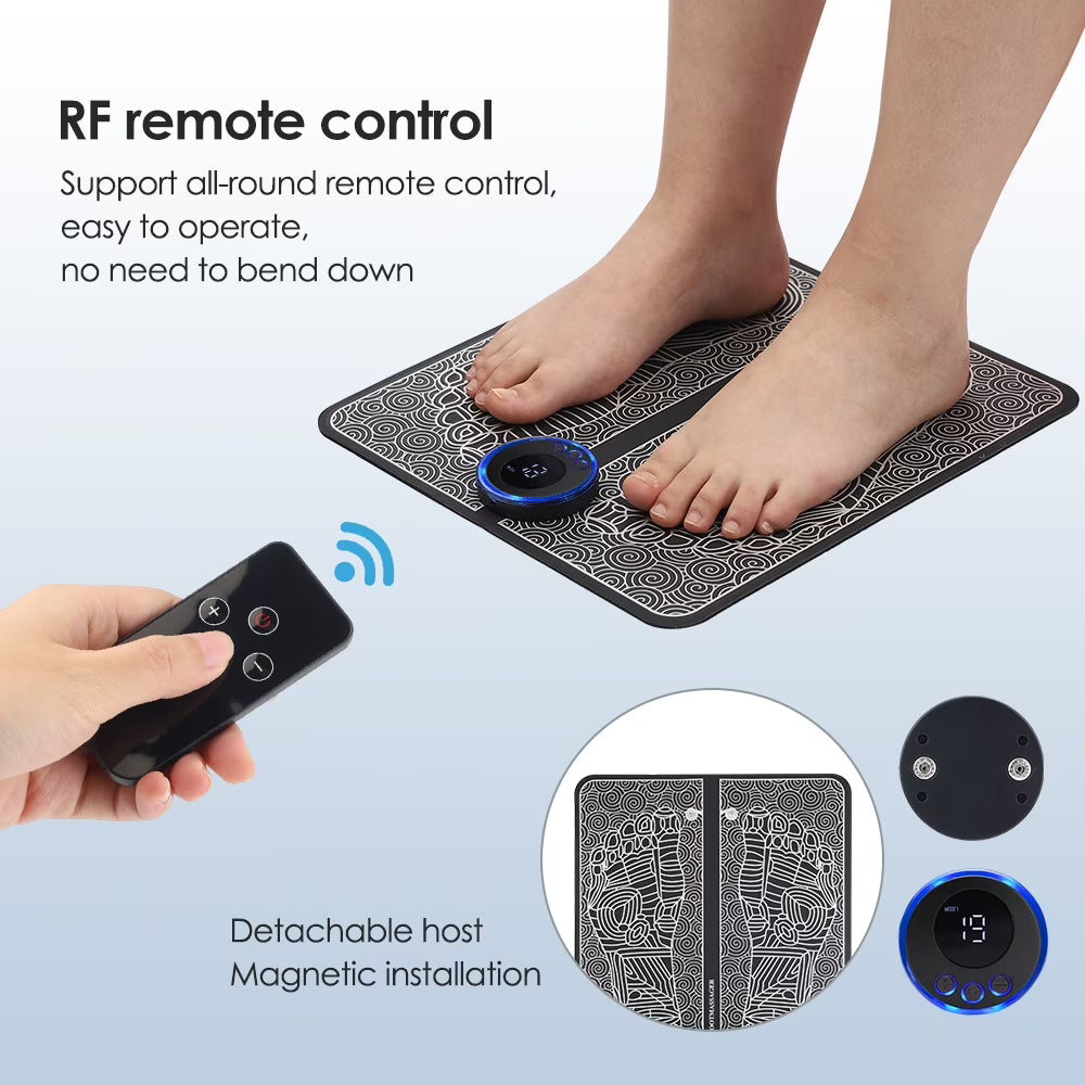 CHARAN EMS Foot Therapy Mat — Cordless Foot Massager
